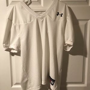 NWT White Under Armour Jersey